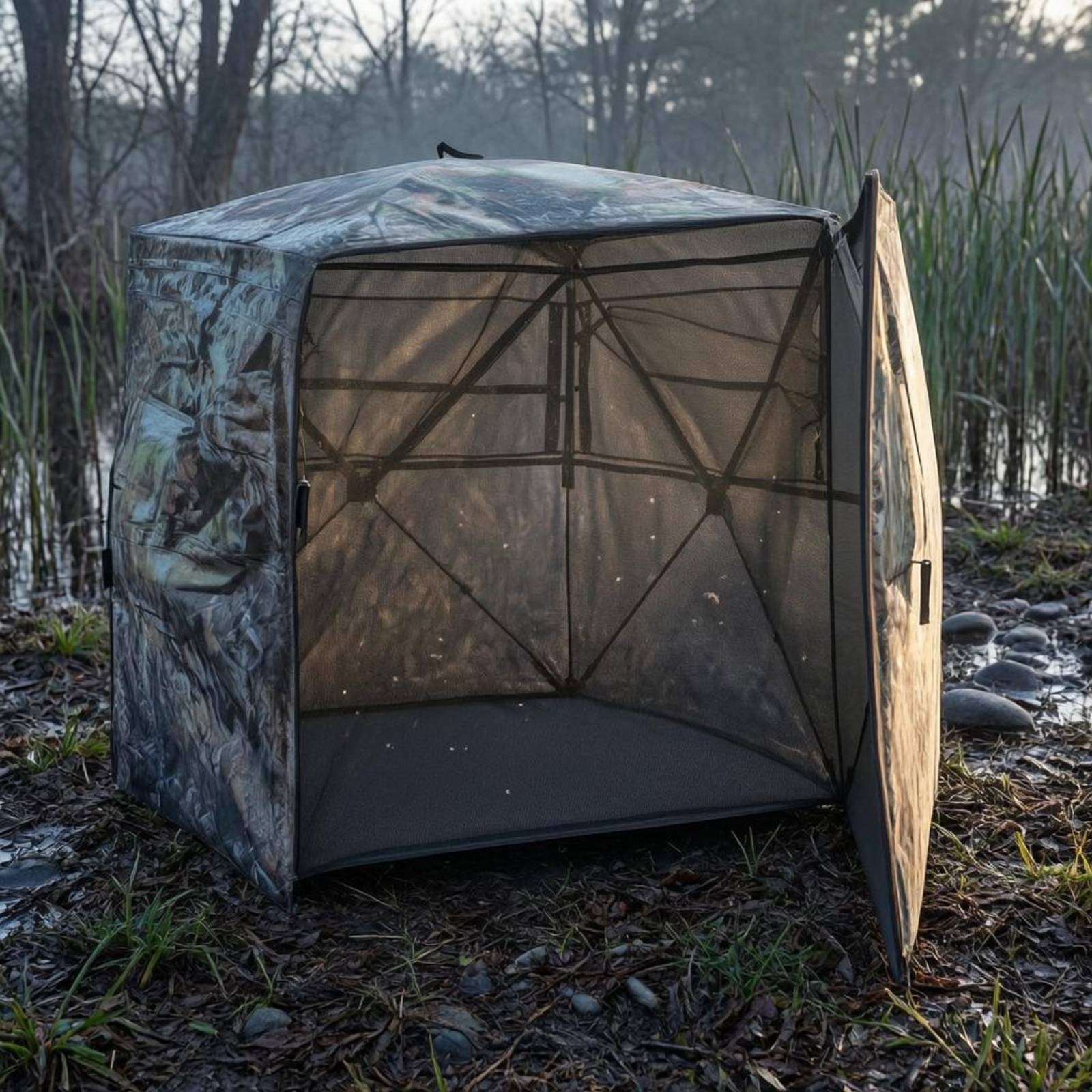 Outdoor Hunting Blinds - Instant-Deploy Hunting Blind Hidden Design Blind