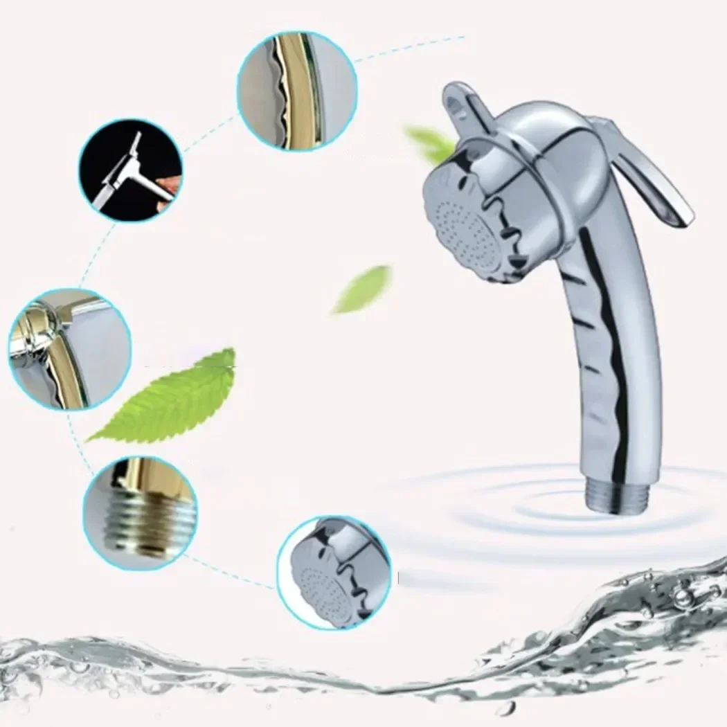 Outdoor Hunting Toilet - 1*Shower Head 1/2 Bidet Shower Toilet