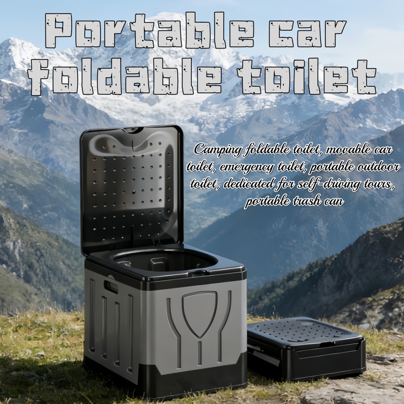 Outdoor Hunting Toilet - Portable Outdoor Toilets Double as Emergency