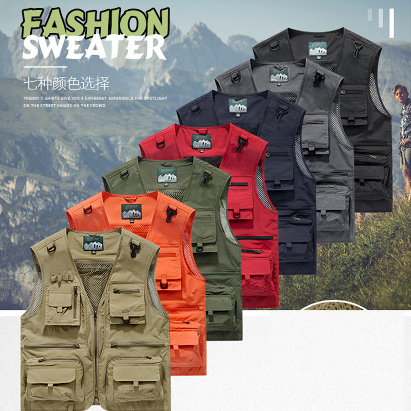 Outdoor Hunting Fleece - Spring and Autumn Mesh Quick-Dry Vest