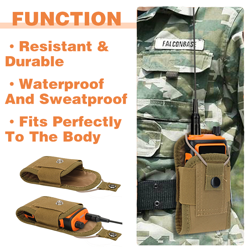 Tactical Walkie Talkie Pouch T - Outdoor Hunting Bag review and price