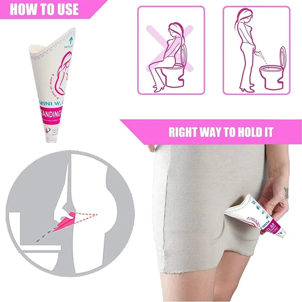 1/12/20Pcs Women Stand Up Port - Outdoor Hunting Toilet review and price