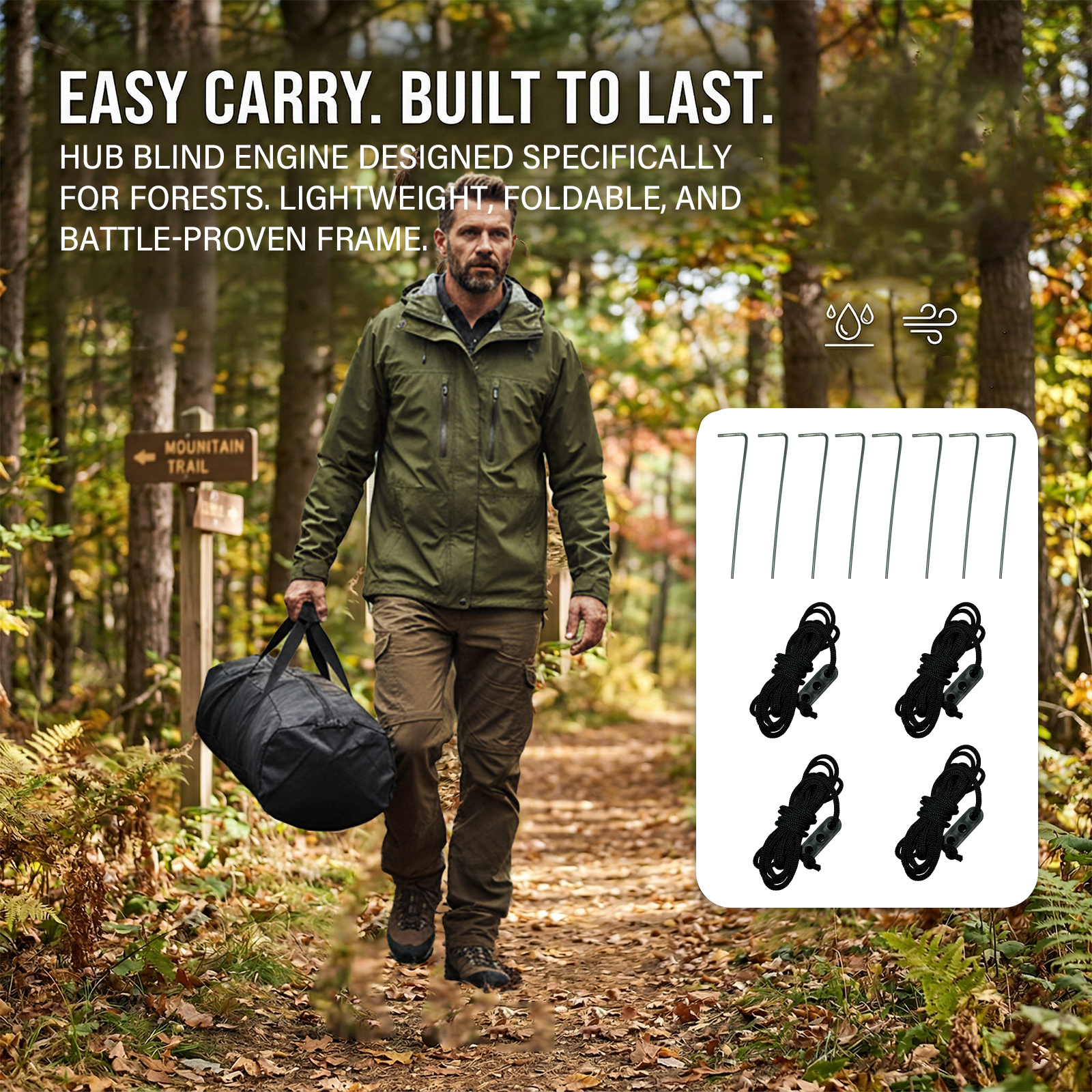 Camouflage Pop-Up Hunting Blin - Outdoor Hunting Blinds review and price