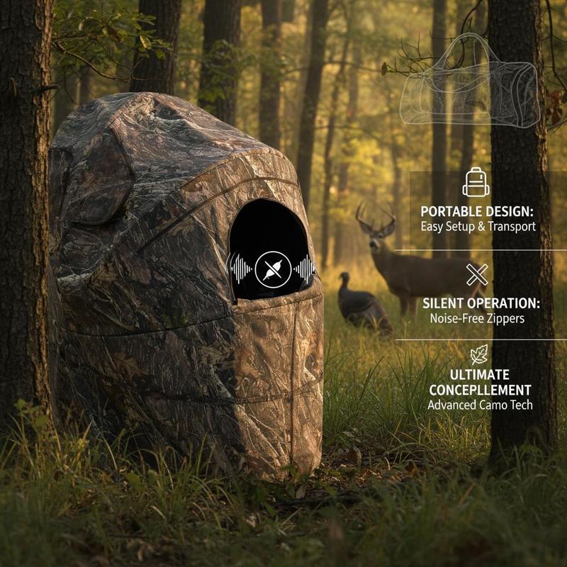 Hunting Blind 1 Person For Dee - Hunting & Outdoor Supplies Carterton Reviews review and price