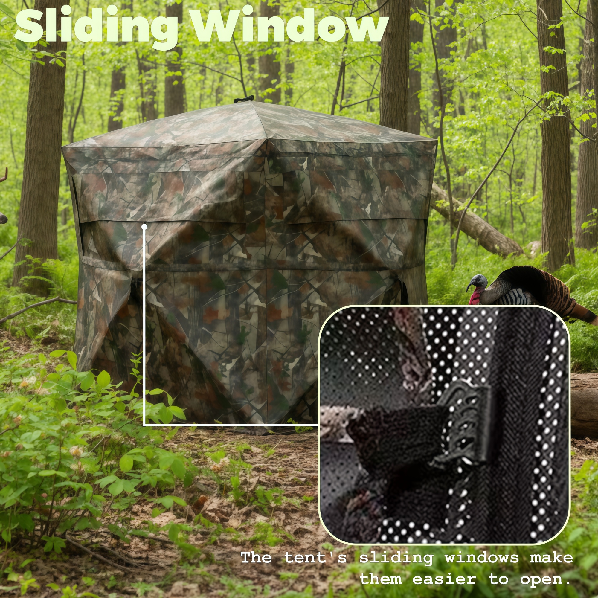 Camouflage Pop-Up Hunting Blin - Hunting & Outdoor Supplies Carterton Reviews review and price