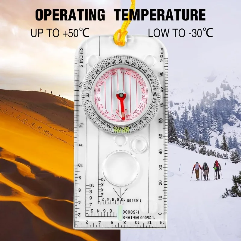 DC40-3A Compass Navigation Map - Outdoor Hunting Maps review and price