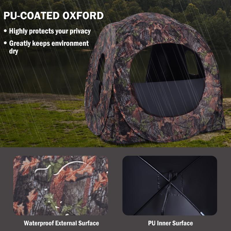 Portable Pop up Ground Camo Bl - Hunting & Outdoor Supplies Carterton Reviews review and price