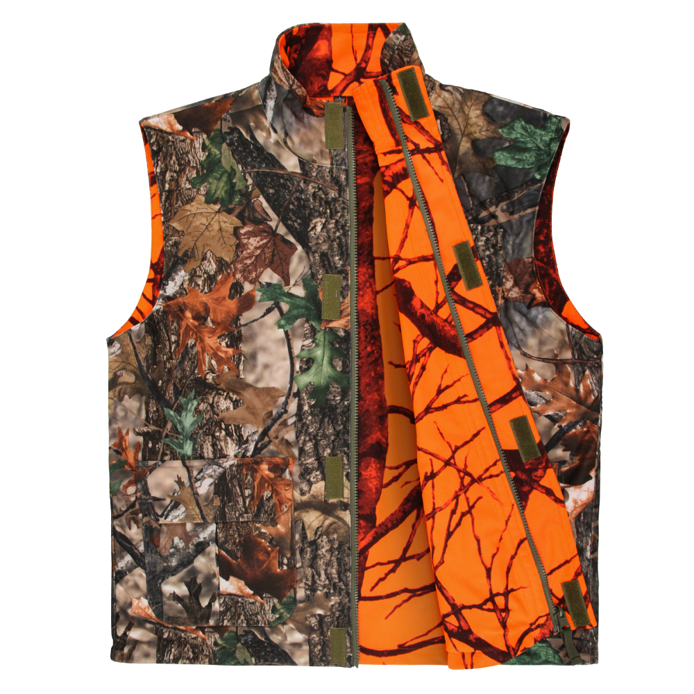 Orange Hunting Vest Men's Slee - Outdoor Hunting Fleece review and price