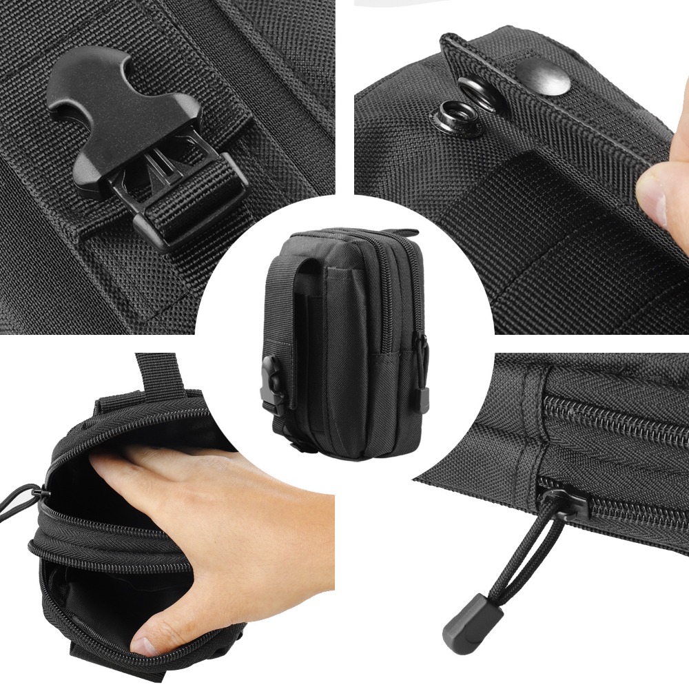 Tactical Waist Pouch Molle Wai - Outdoor Hunting Bag review and price