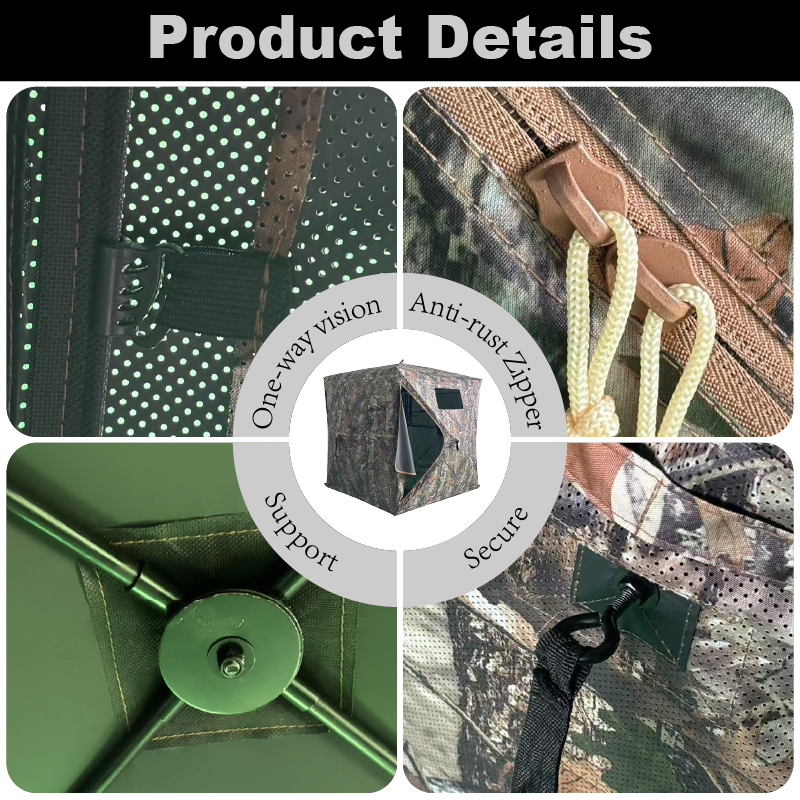 Camouflage Pop-Up Hunting Blin - Outdoor Hunting Blinds review and price