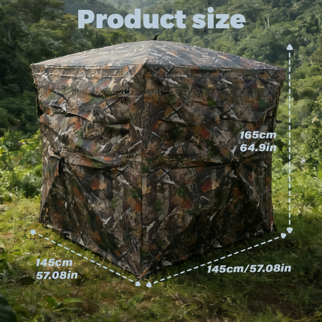 Camouflage Pop-Up Hunting Blin - Outdoor Hunting Blinds review and price
