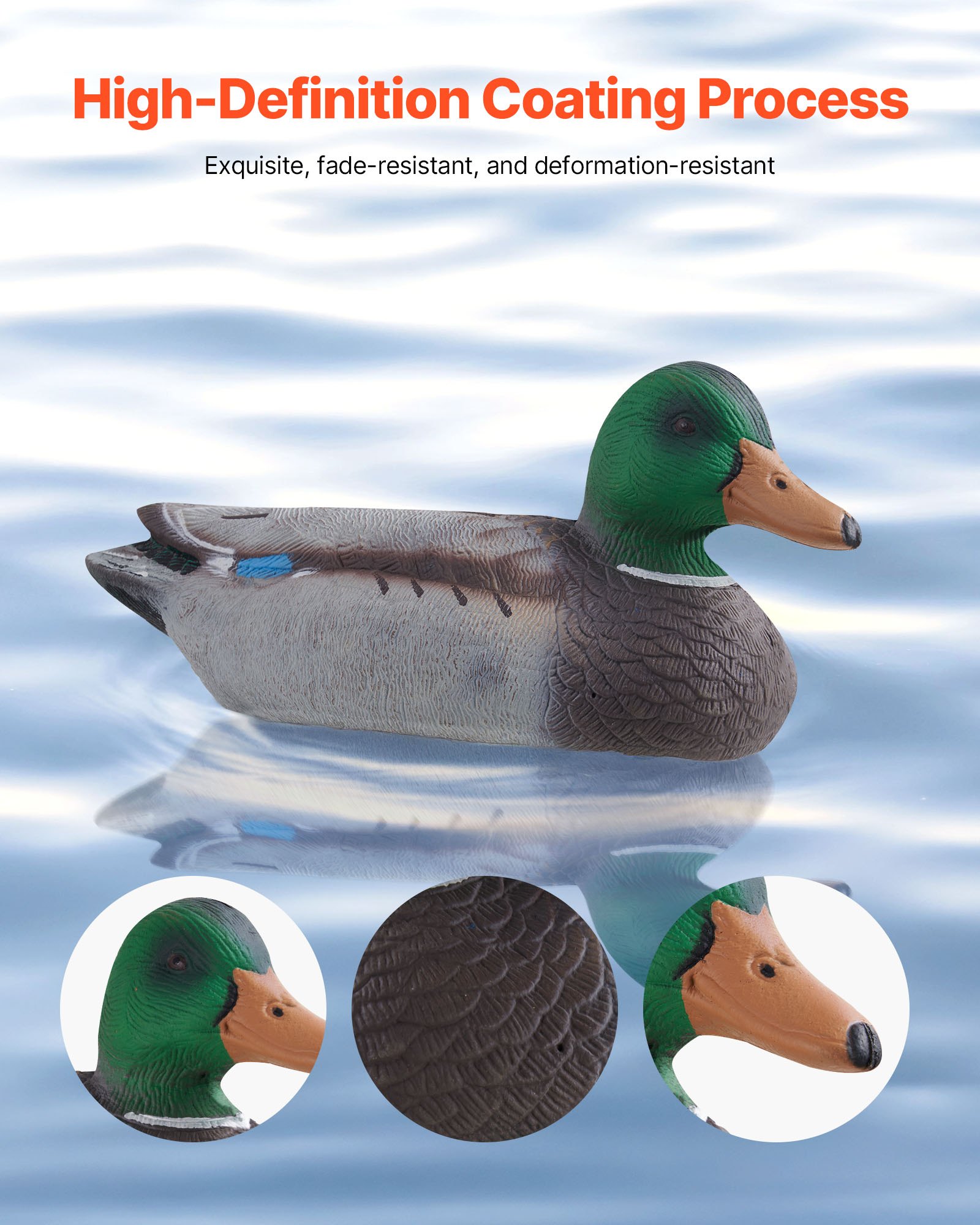 Duck Decoys, Realistic Floatin - Decoy Duck Plastic review and price