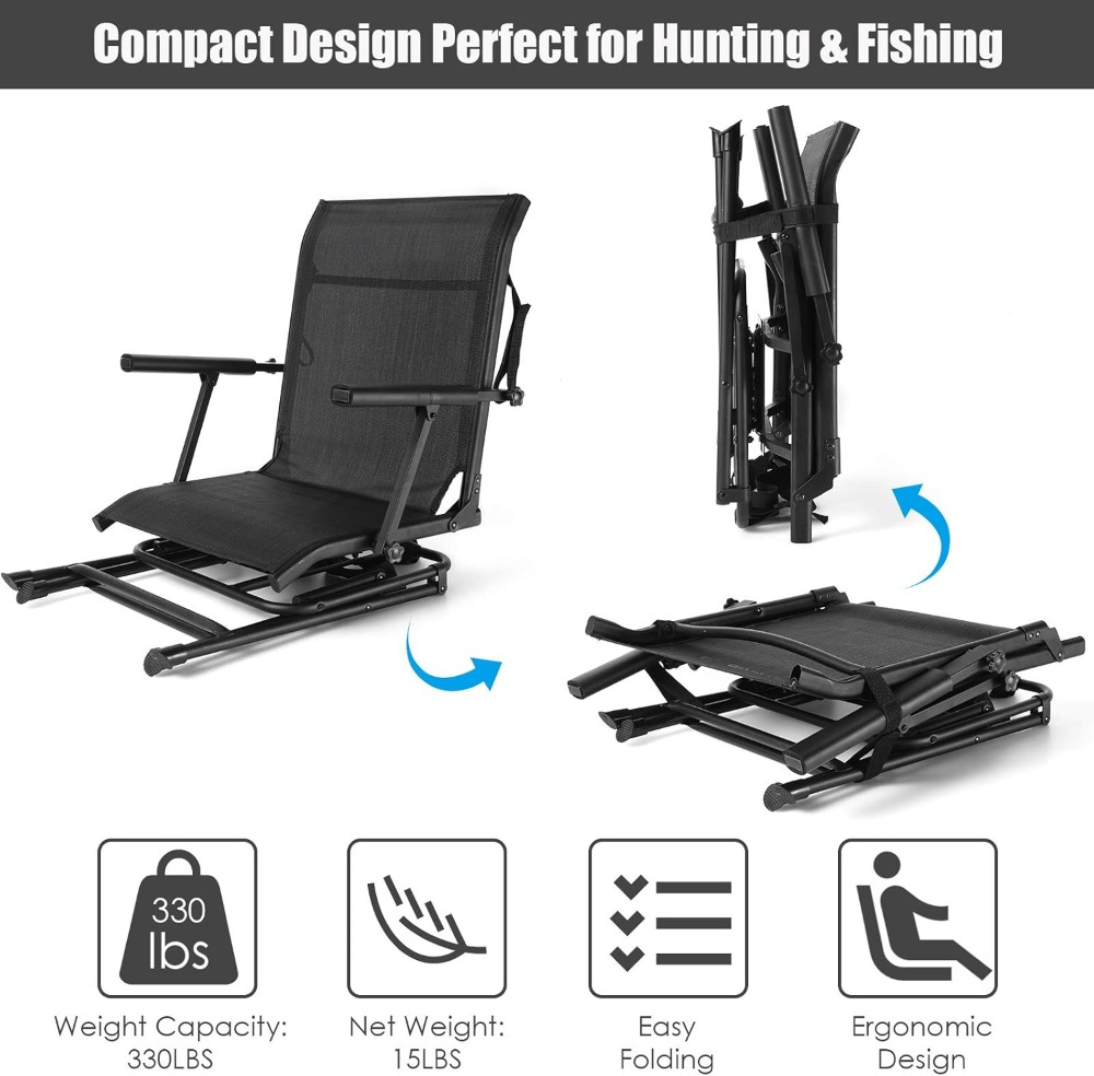 360 Degree Swivel Hunting Blin - Outdoor Hunting Blinds review and price