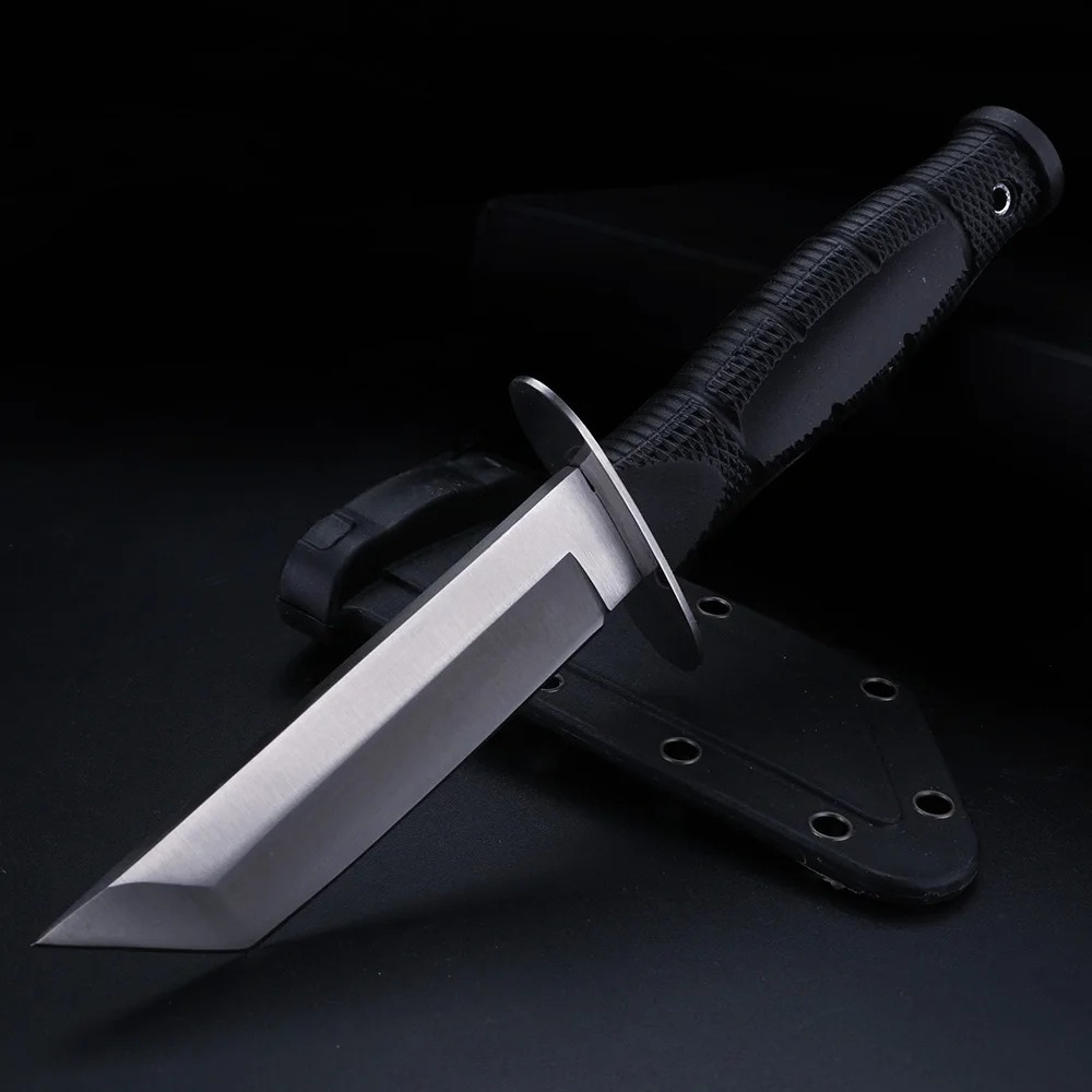 Black Handle Outdoor Straight  - Hunting Outdoor Edge Knives review and price