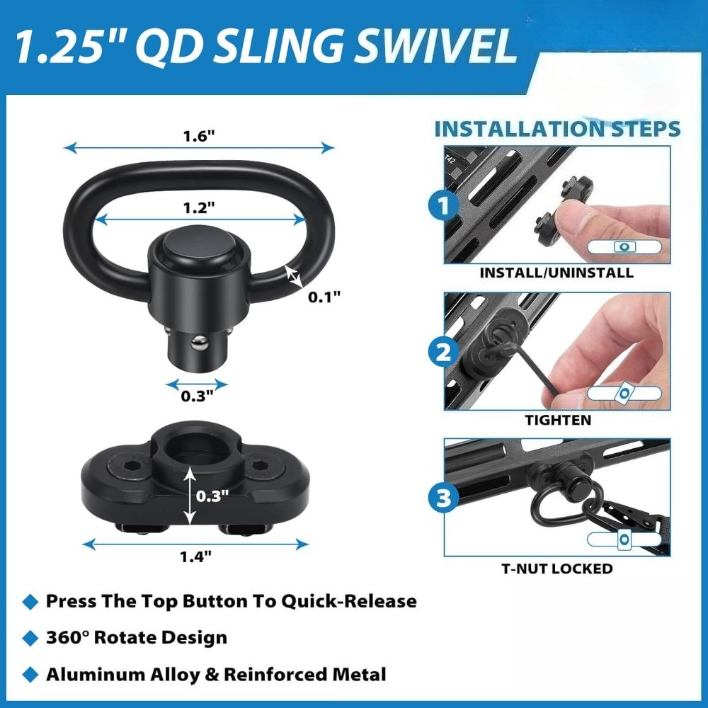 Tactical 2 Point Rifle Sling Q - Outdoor Hunting Rifle review and price