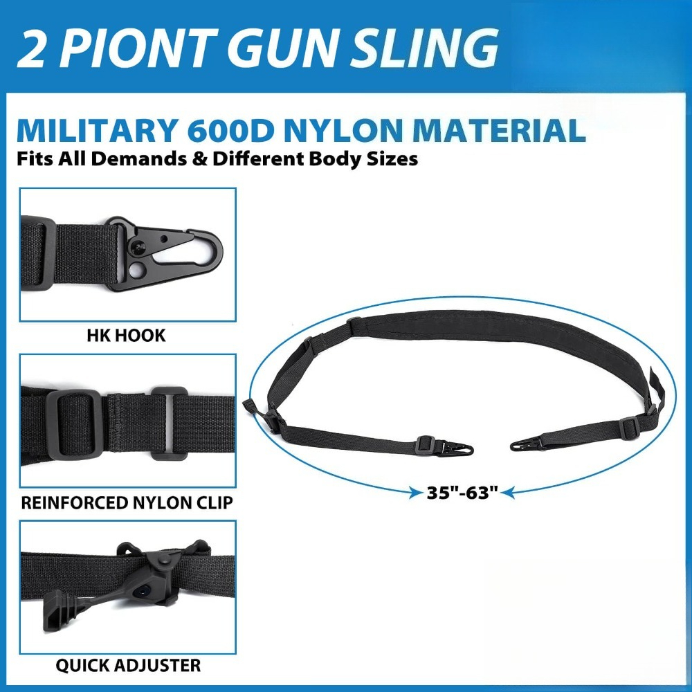 Tactical 2 Point Rifle Sling Q - Outdoor Hunting Rifle review and price