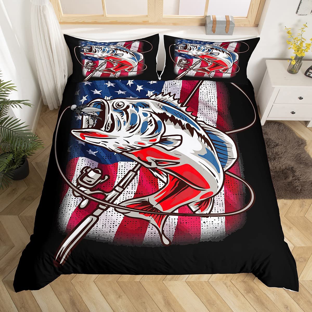 Pike Fish Bedding Striped Bass - Hunting & Outdoor Supplies Carterton Reviews review and price