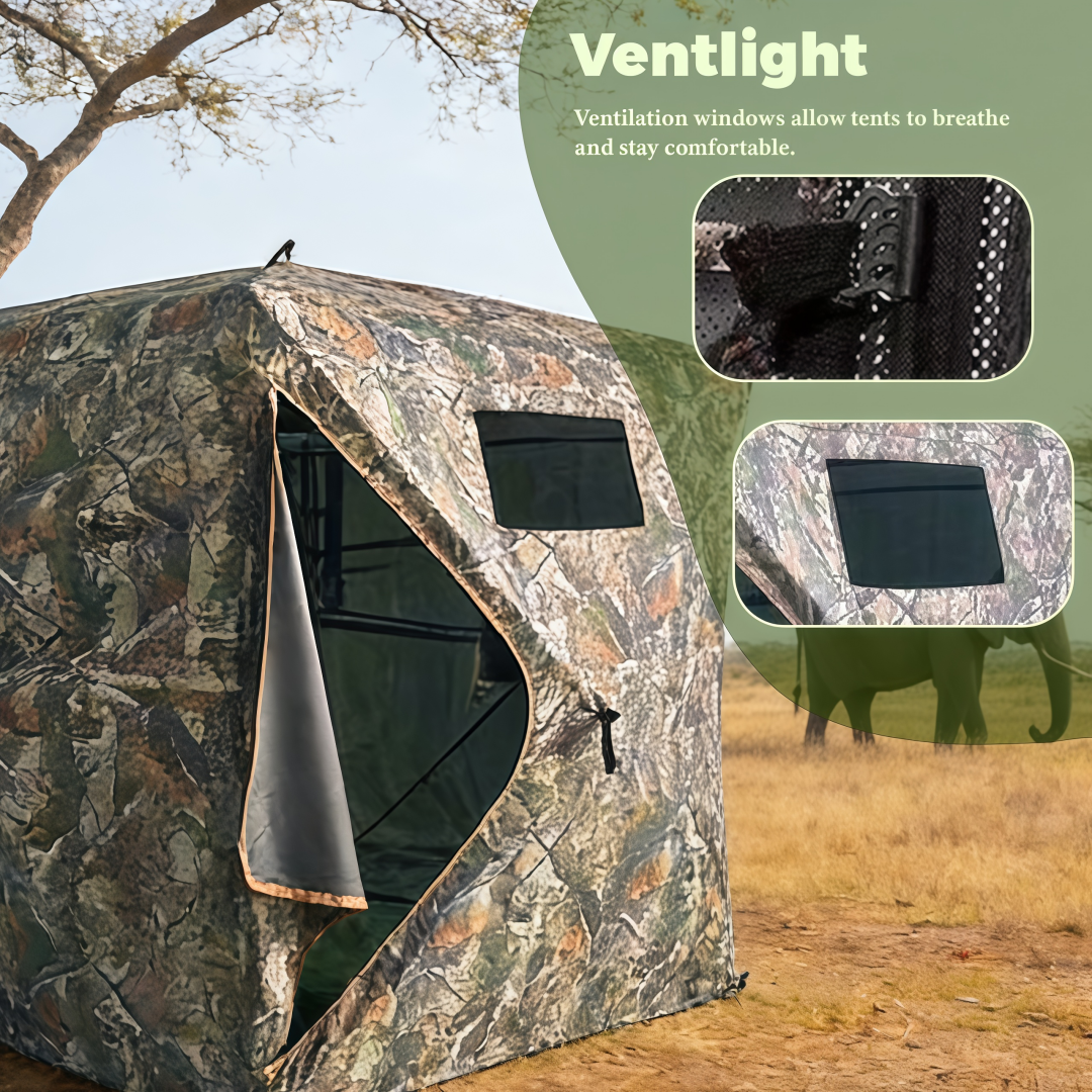 Camouflage Pop-Up Hunting Blin - Hunting & Outdoor Supplies Carterton Reviews review and price