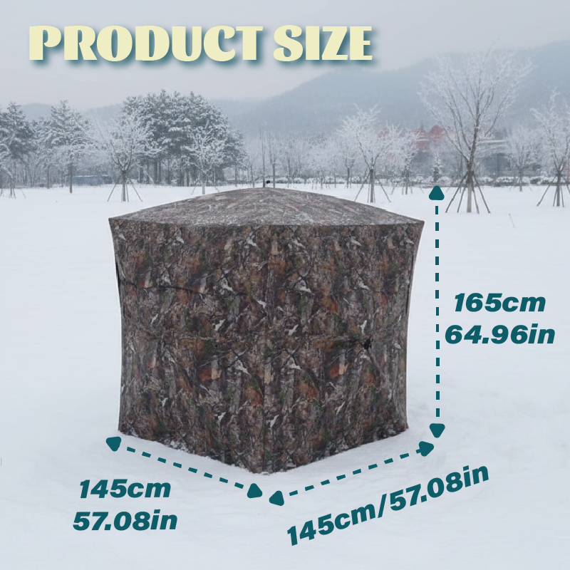Camouflage Pop-Up Hunting Blin - Outdoor Hunting Blinds review and price