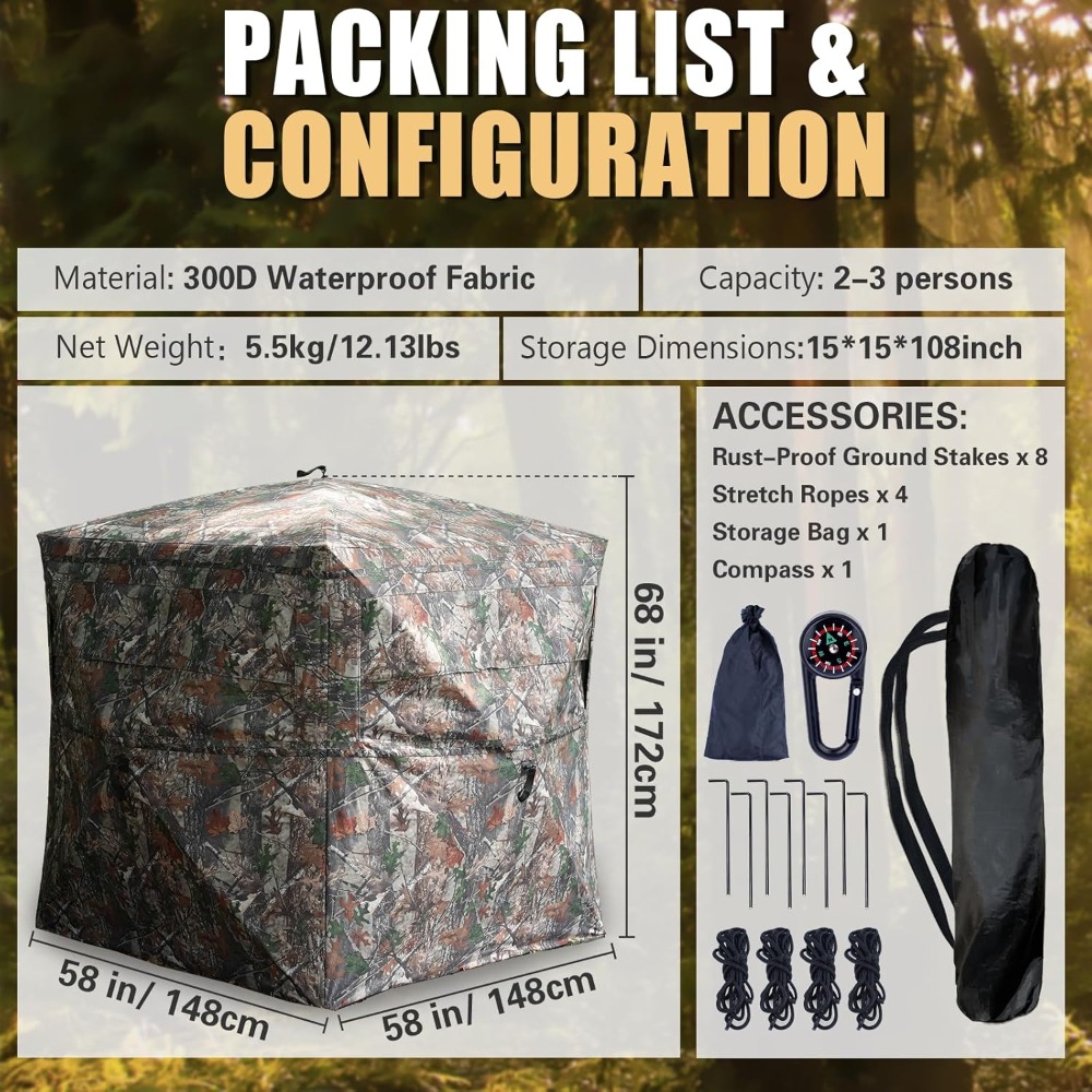 270/360 Degree See Through Hun - Hunting & Outdoor Supplies Carterton Reviews review and price