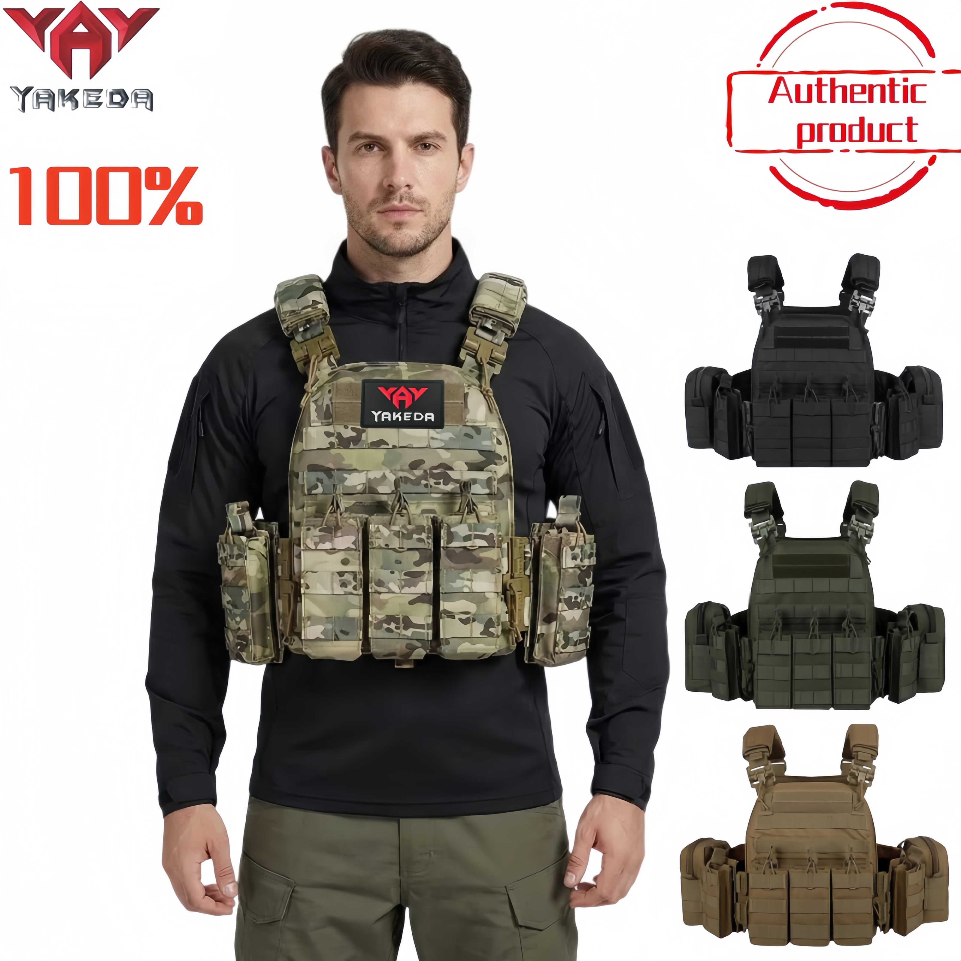 YAKEDA Tactical Vest 6094 Fast - Hunting Outdoor Gear review and price
