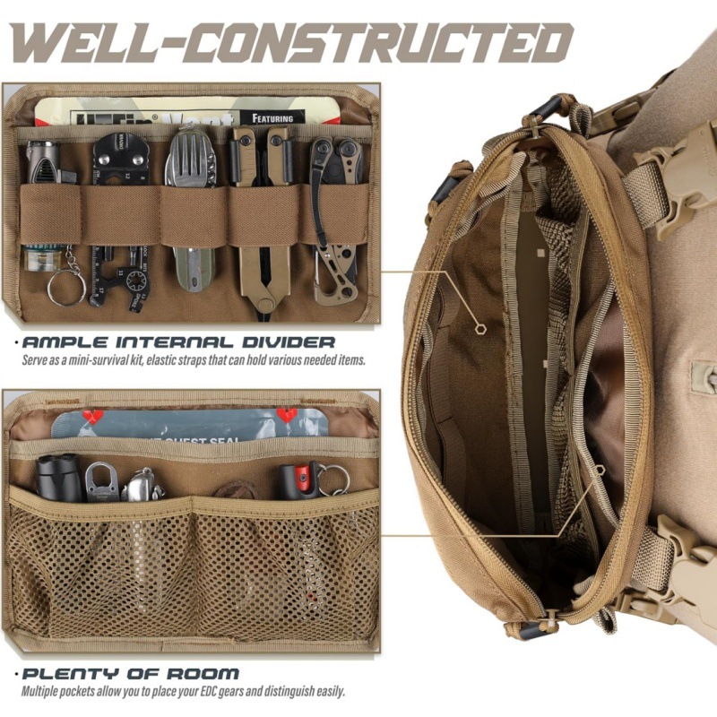 Tactical Chest Bag Backpack fo - Outdoor Hunting Kit review and price