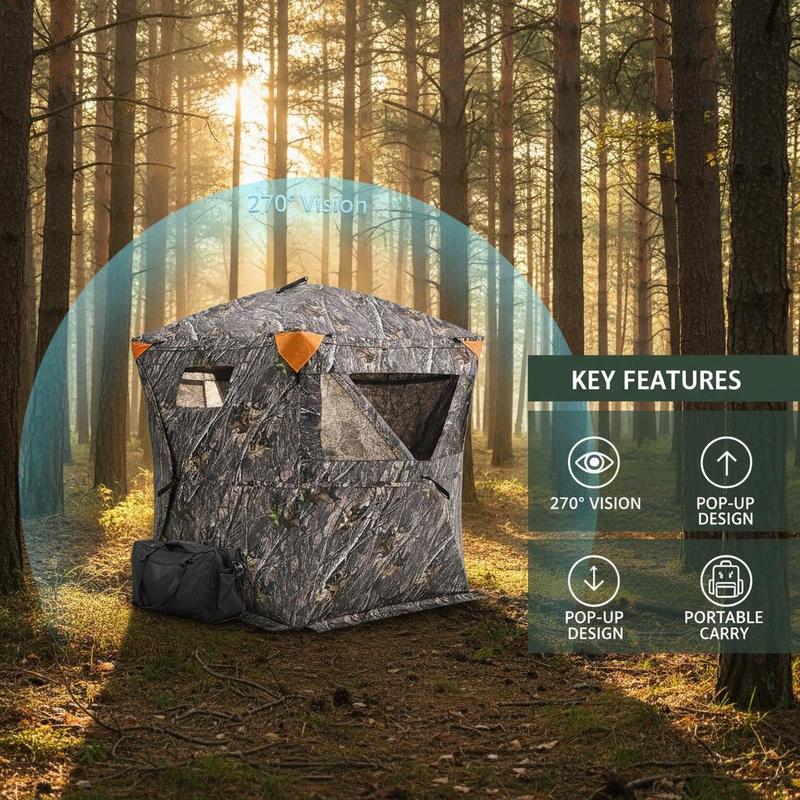Ground Hunting Tent 60x60x66 I - Hunting & Outdoor Supplies Carterton Reviews review and price