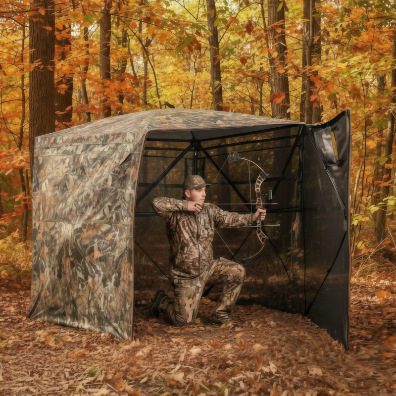 Camouflage Pop-Up Hunting Blin - Hunting & Outdoor Supplies Carterton Reviews review and price
