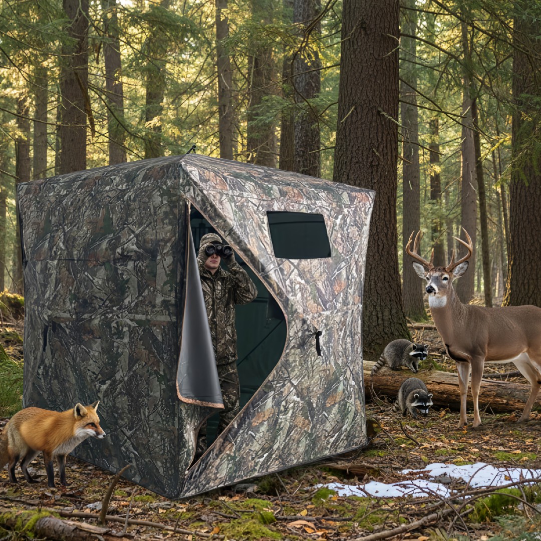 Camouflage Pop-Up Hunting Blin - Hunting & Outdoor Supplies Carterton Reviews review and price