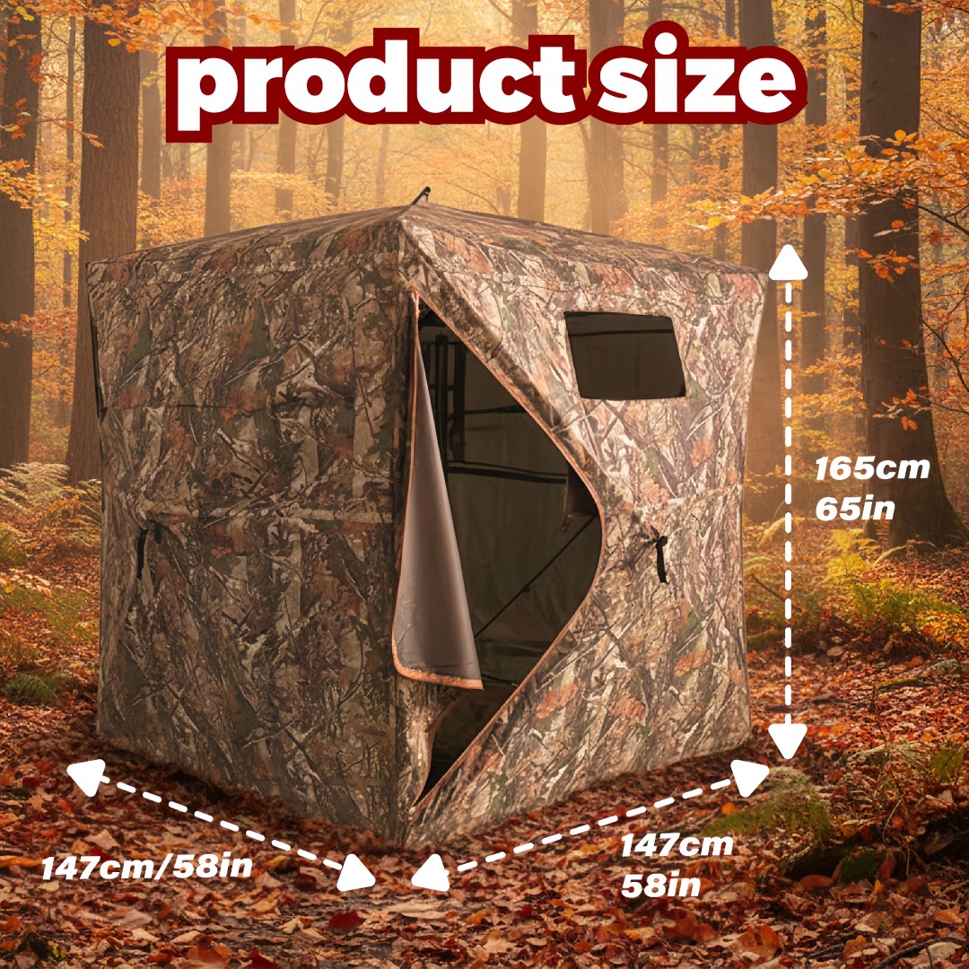 Camouflage Pop-Up Hunting Blin - Hunting & Outdoor Supplies Carterton Reviews review and price