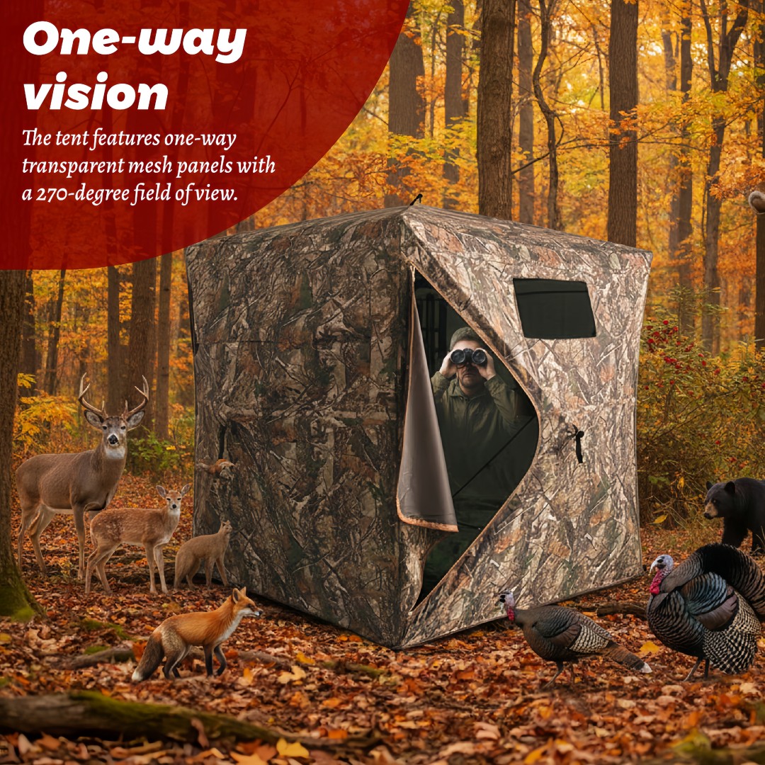 Camouflage Pop-Up Hunting Blin - Hunting & Outdoor Supplies Carterton Reviews review and price
