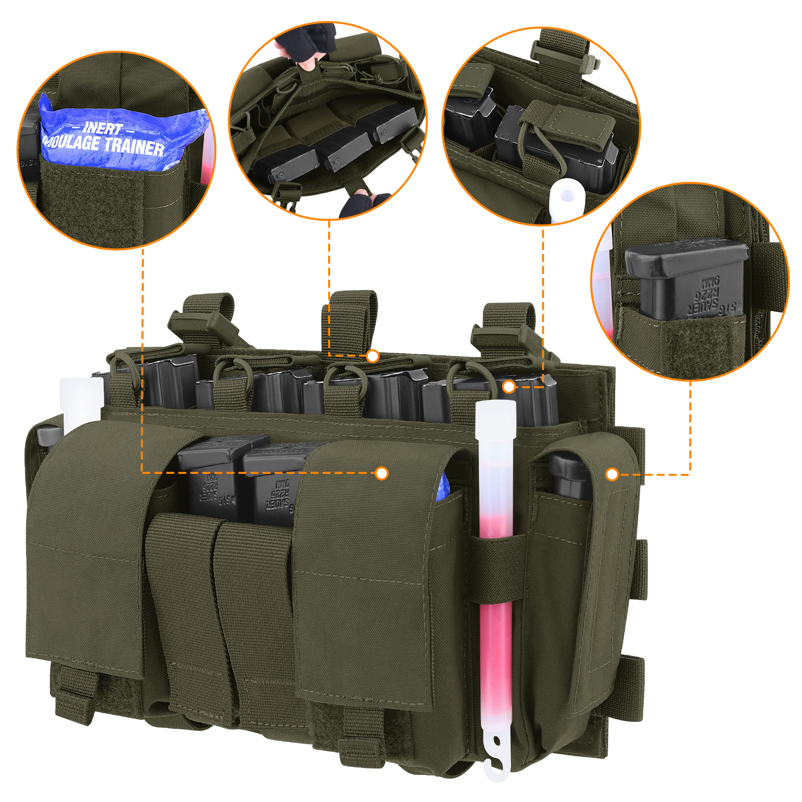 KRYDEX Tactical 5.56 & 9mm Mag - Outdoor Hunting Fleece review and price