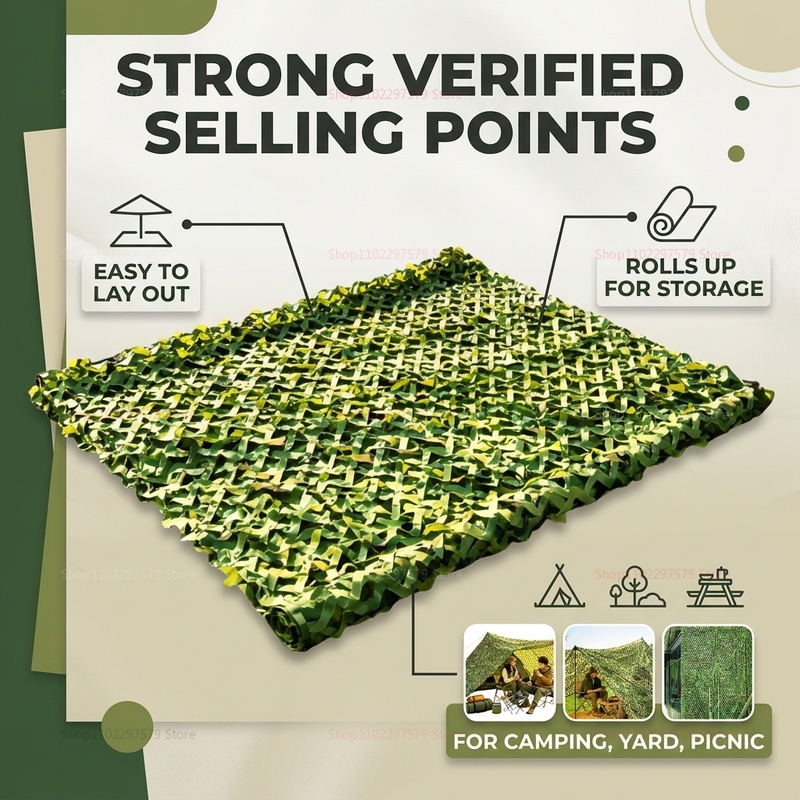 Jungle Camouflage Netting Roll - Hunting And Camping In Jungle review and price